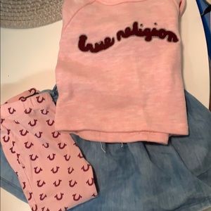 True religion 18 month toddler girls